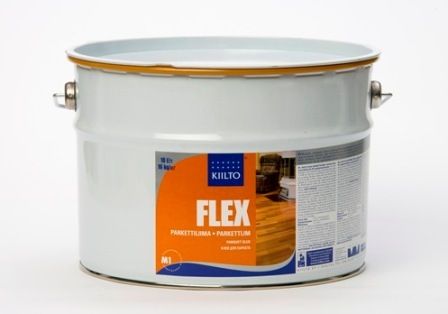 Эластичный паркетный клей Kiilto Flex