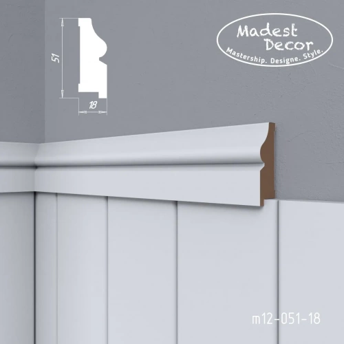 Madest Decor Молдинг для стеновой панели MW12-051-18