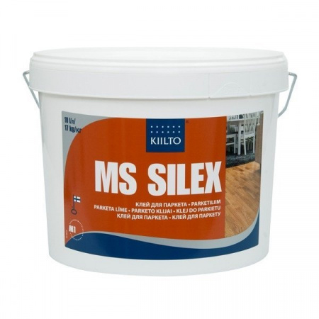 Эластичный паркетный клей KIILTO MS SILEX