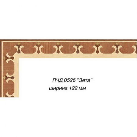 Da Vinci паркетный бордюр 26-066