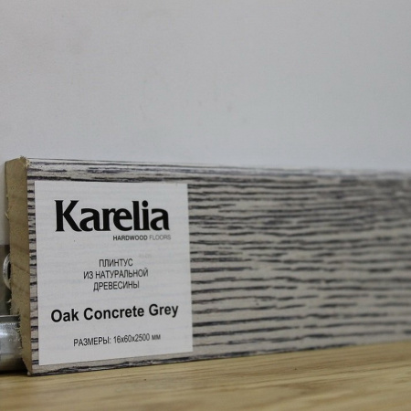KARELIA Дуб Concrete Grey 16х60х2500