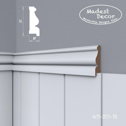 Madest Decor Молдинг для стеновой панели MW11-051-18